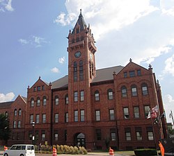 Champaign County Courthouse Urbana Illinois from north